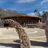 Nature's best ... (above) Brambuk, the National Park and Cultural Centre in Halls Gap