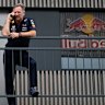 After being sacked from Red Bull racing, Horner delivered a farewell speech that had him struggling to keep composed.