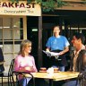 Fruitful expedition ... dining is a popular pastime in the town of Hahndorf.