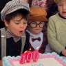 With everyone dressing up as 100-year-olds, Brunswick Kindergarten celebrates its 100th birthday.