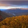 In focus ... Wentworth Falls lookout is the perfect spot for a filtration lesson.