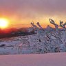 High times ... a Falls Creek sunset.