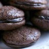 Chocolate macaroons.