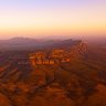 BEAUTY SPOT: Wilpena Pound, a natural amptheatre of mountains, is located in Southern Australia.