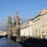 Worth a wander in St Petersburg: the view along the Griboyedova Canal. 