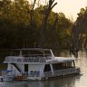 Adrift ... the picturesque Murray River.