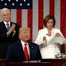 The deep animosity between Democrat Nancy Pelosi and Donald Trump spilled over during his State of the Union address in 2020.