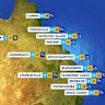 National weather forecast for Tuesday July 22