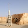 Remains of the Star Wars set near Tozeur in Tunisia are still there.