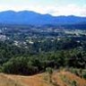 Bellingen from the Rotary Lookout looking towards the Dorrigo Plateau