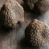 Cooking with fresh truffles.