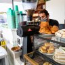 New member of Parramatta's cafe scene: Toufick Chami at his venue Meraki Merchants.