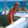 Life aquatic ... Daydream Island hosts free water sports. 