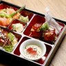 The bento box served at  Ebisu Kitchen Japanese restaurant in Elwood.