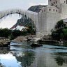 Enduring traditions ... Mostar's famous bridge.