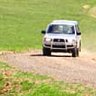 Road less travelled ... traversing rolling green hills.