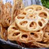 Lotus root chips.