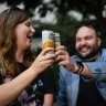 Bella Fyffe and Kevin Munro are self-described "canned wine enthusiasts".