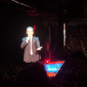 US comedian Jerry Seinfeld was targeted by pro-Palestine activists at Rod Laver Arena.