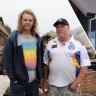 Kyle Moser and David Wilson lost everything when bushfires devastated the South Coast in 2019. Now, their rebuilt home is nearly ready for them to move into. (Video by Tom Compagnoni)