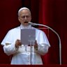The new pontiff's voice rang out from the central balcony of St Peter’s Basilica to an estimated 100,000 worshippers below on Sunday. (Vatican News)
