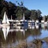 Houseboats at Bulahdelah - a popular entry to the Myall Lakes