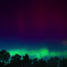 Eddie Jim captured the dazzling aurora australis in a timelapse from Doncaster, Melbourne.