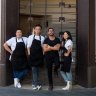 The team at Moonhouse, from left to right, Shirley Summakwan, Anthony Choi, Simon Blacher and Enza Soto.

