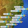 National weather forecast for Monday April 28.