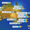 National weather forecast for Saturday August 16.