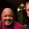 FOOD AND WINE: Restaurant review: Soulfood Kitchen, Erindale, Canberra. Owner Victor Kimble with head chef Jamie Percival. 14th May 2013. Photo by MELISSA ADAMS of The Canberra Times..