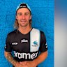 Noah Deguara was left heartbroken by Wests Tigers' defeat to Cronulla on Sunday. Sharks star Hynes had some words of support.
