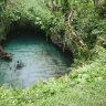 Taking a dip in the magnificent To Sua ocean trench.