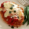 Chicken parmigiana.