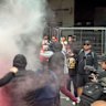 London has seen several weekends of protests outside hotels where asylum-seekers are being housed.