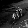 Groups of people going into and coming out of the New York sewers have been caught on CCTV.