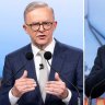 Prime Minister Scott Morrison and opposition leader Anthony Albanese locked horns in a fiery debate at Nine's Sydney studios.