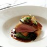 Ezard Chinese Style Duck Breast dish