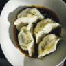 Tang's port and prawn dumplings.