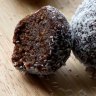 Hot food: protein balls.