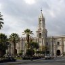 La Catedral de Arequipa in Plaza de Armas.