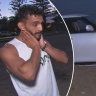 A stuck motorist was interviewed on the Today show after his car was bogged on a Melbourne beach.