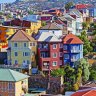 The colours of Valparaiso, Chile.