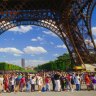 queuing Eiffel Tower