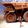 Superpit Kalgoorlie mine truck