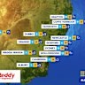 National weather forecast for Monday July 21