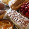 Assorted pastries at the Little French Deli.