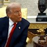 When asked about the killing of Khashoggi during an Oval Office appearance with Saudi Arabia's Crown Prince Mohammed bin Salman, Donald Trump answers, “Whether you like him or don’t like him, things happen”.