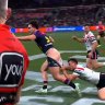 Melbourne Storm's Jack Howarth had more on show than he bargained for in the preliminary final win over the Roosters.