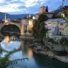 The old bridge in Mostar, Bosnia and Herzegovina.